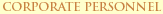 Corporate Personnel